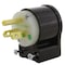 Ac Works Straight Blade Plug, 5-15P, 15 A, 125V AC, 2 Pole, Screw Terminals, Grounded ASEMD515P - alternate 1